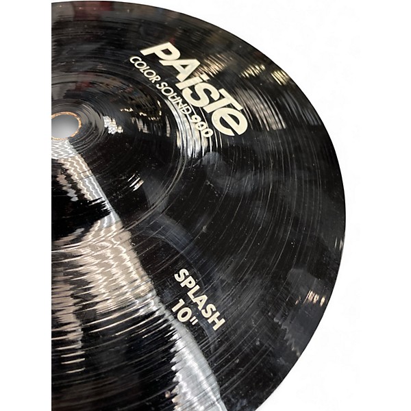 Used Paiste 10in Colorsound 900 Splash Cymbal