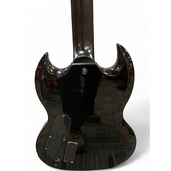 Used Epiphone SG Prophecy Custom GX Transparent Grey Bursrt Solid Body Electric Guitar