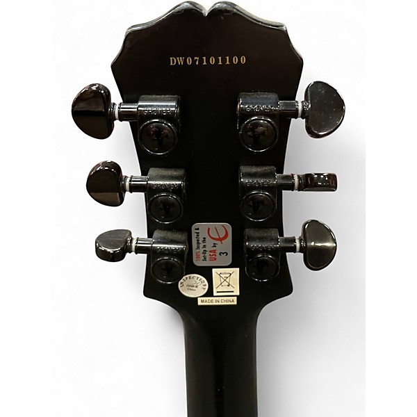 Used Epiphone SG Prophecy Custom GX Transparent Grey Bursrt Solid Body Electric Guitar