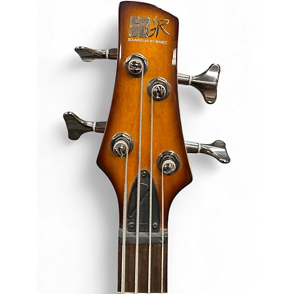 Used Ibanez SR370 Brown Burst Electric Bass Guitar
