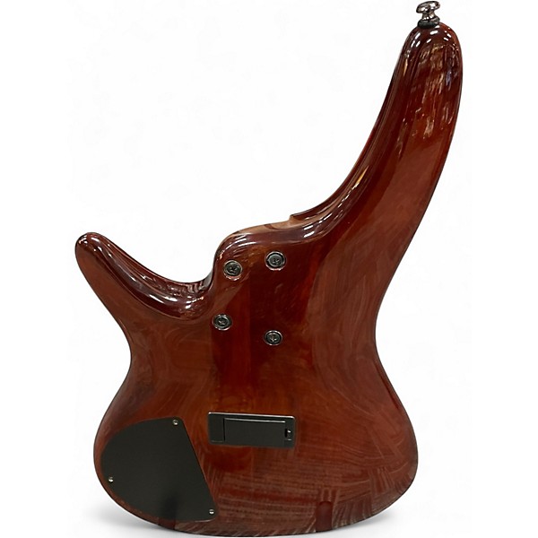 Used Ibanez SR370 Brown Burst Electric Bass Guitar