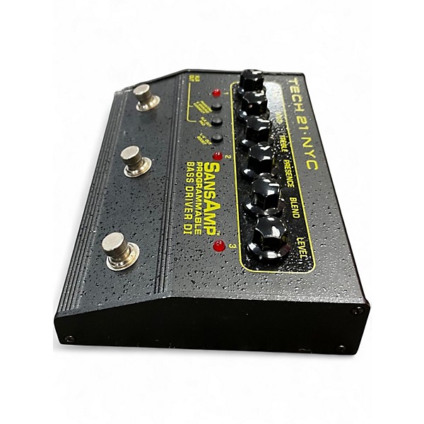 Used Tech 21 Sansamp PBDR Bass Driver DI Bass Effect Pedal