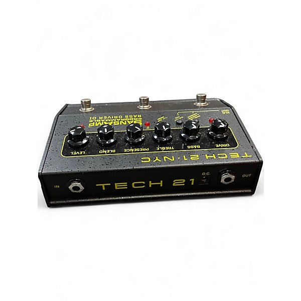 Used Tech 21 Sansamp PBDR Bass Driver DI Bass Effect Pedal