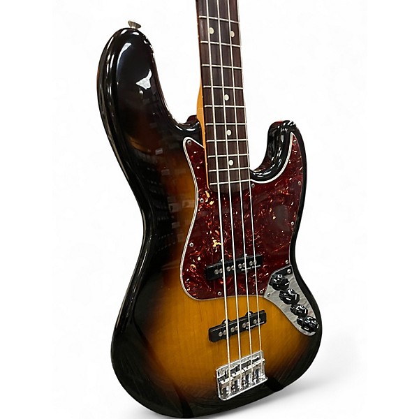 Used Fender 1960S Jazz Bass Sunburst Electric Bass Guitar