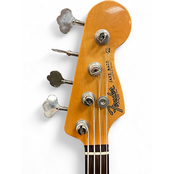 Used Fender 1960S Jazz Bass Sunburst Electric Bass Guitar