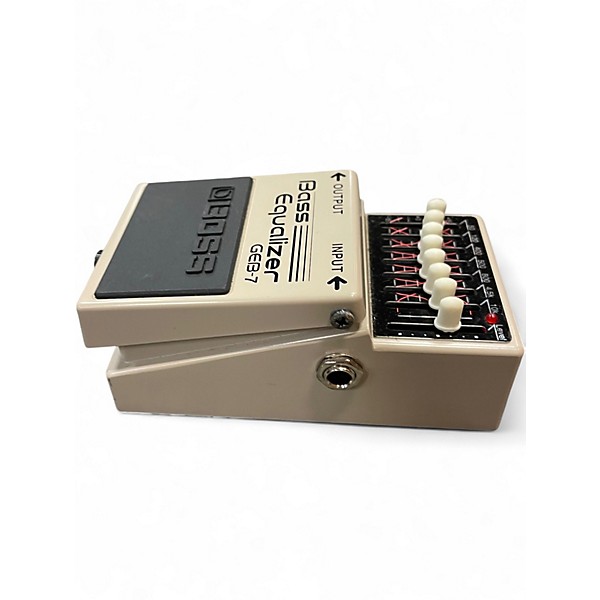 Used BOSS GEB7 7 Band Bass Equalizer Bass Effect Pedal