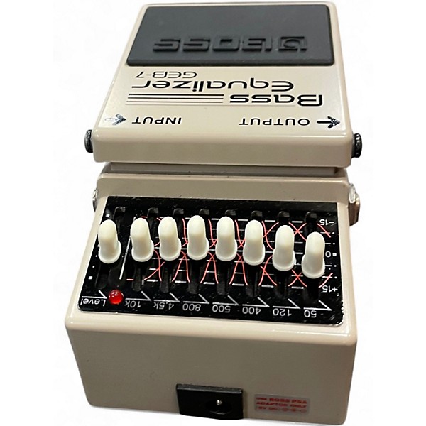 Used BOSS GEB7 7 Band Bass Equalizer Bass Effect Pedal
