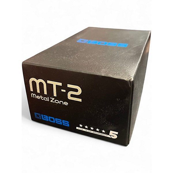 Used 2020s BOSS MT2 Metal Zone Distortion Effect Pedal