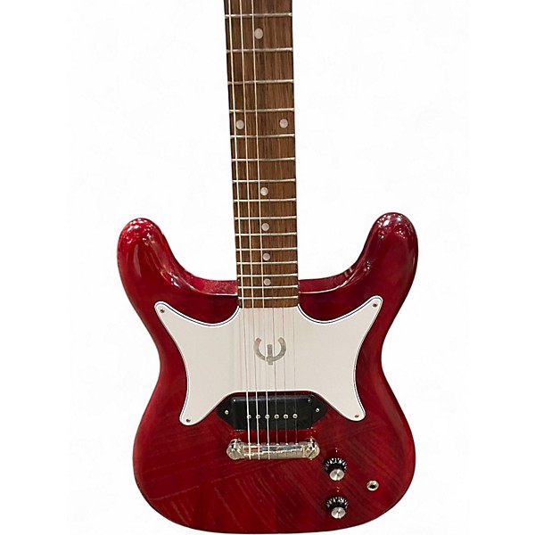 Used Epiphone Coronet red Solid Body Electric Guitar