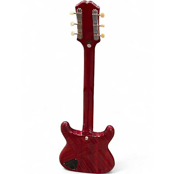 Used Epiphone Coronet red Solid Body Electric Guitar