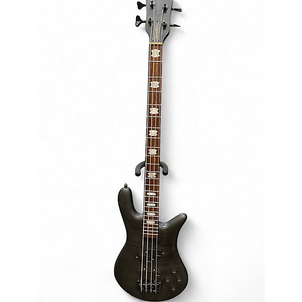 Used Spector Euro 4LX Trans Black Electric Bass Guitar
