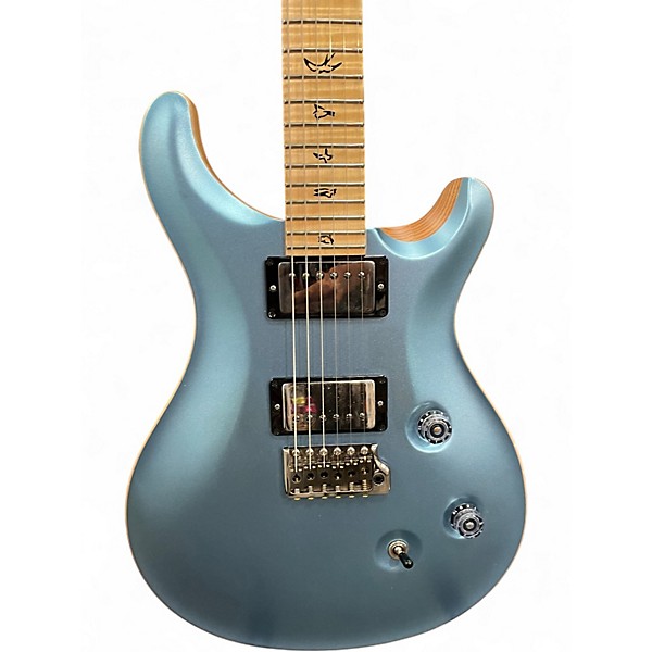 Used 2021 PRS Wood Library Custom 24 Blue Solid Body Electric Guitar