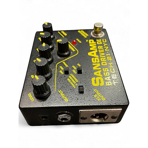 Used Tech 21 Sansamp Bass Driver Tech Effect Pedal