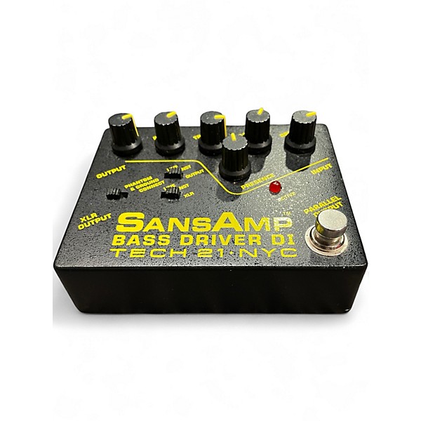 Used Tech 21 Sansamp Bass Driver Tech Effect Pedal