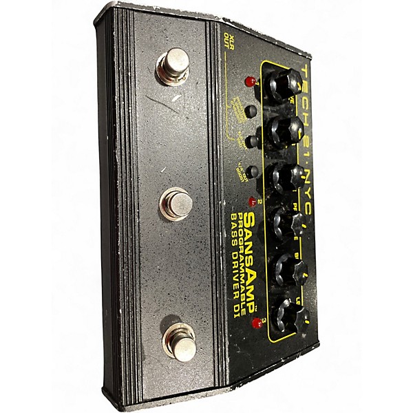 Used Tech 21 Sansamp PBDR Bass Driver DI Bass Effect Pedal