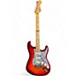 Used Fender Deluxe Stratocaster Plus Top IOS Aged Cherry Burst Solid Body Electric Guitar thumbnail