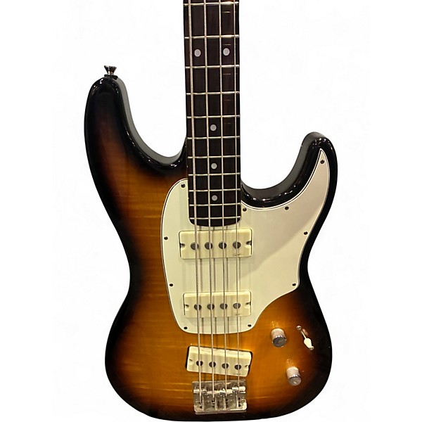 Used Godin Shifter Sunburst Electric Bass Guitar