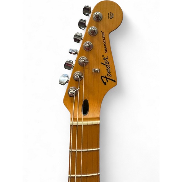 Used 2025 Starcaster by Fender Stratocaster Antigua Solid Body Electric Guitar