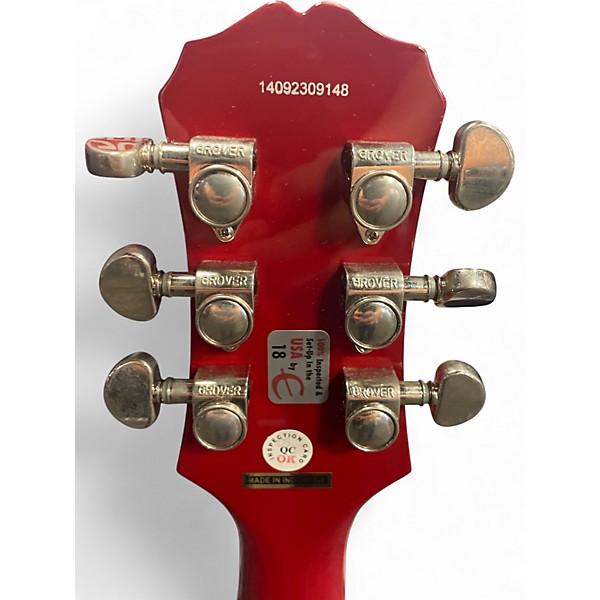 Used Epiphone Les Paul Standard Red Solid Body Electric Guitar