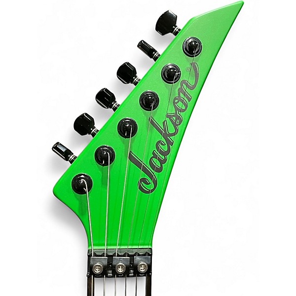 Used Jackson AMERICAN SERIES SOLOIST SL3 SLIME GREEN Solid Body Electric Guitar