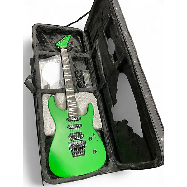 Used Jackson AMERICAN SERIES SOLOIST SL3 SLIME GREEN Solid Body Electric Guitar