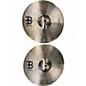 Used MEINL 13in HCS Hi Hat Pair Cymbal thumbnail