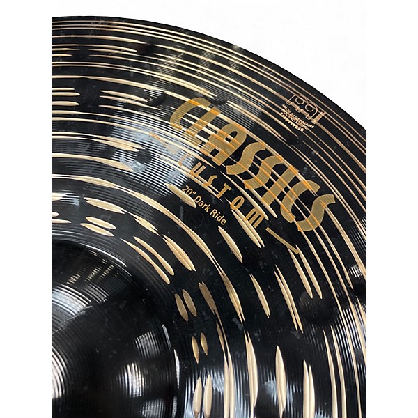 Used MEINL 20in Classics Custom Dark Ride Cymbal