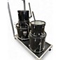 Used Pearl 5 Piece Forum Black Drum Kit thumbnail