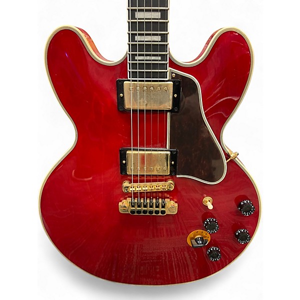 Used Epiphone Lucille Cherry Hollow Body Electric Guitar