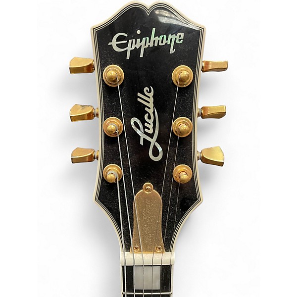 Used Epiphone Lucille Cherry Hollow Body Electric Guitar