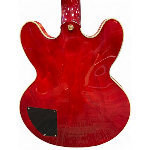 Used Epiphone Lucille Cherry Hollow Body Electric Guitar