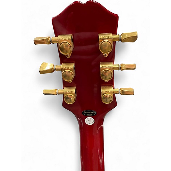 Used Epiphone Lucille Cherry Hollow Body Electric Guitar