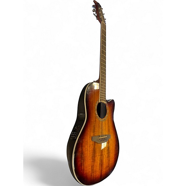 Used Ovation CS28P Tobacco Burst Acoustic Electric Guitar
