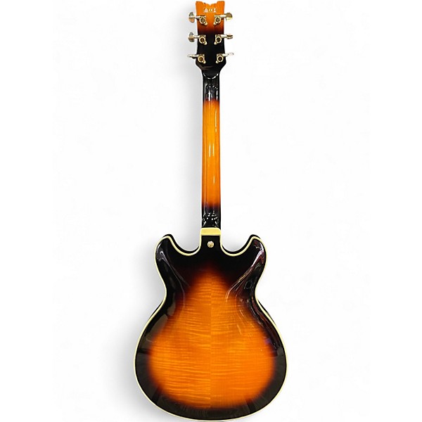 Used Ibanez JSM10 John Scofield Signature 2 Tone Sunburst Hollow Body Electric Guitar
