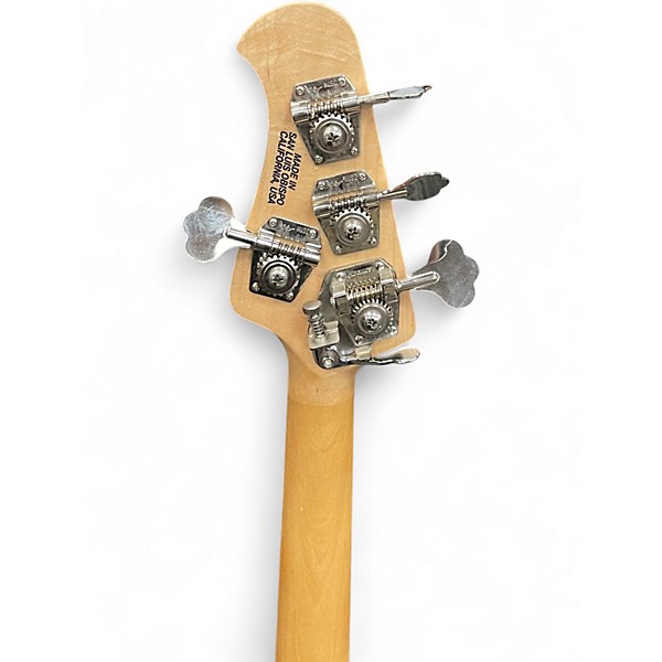 Used Ernie Ball Music Man SLO STINGRAY SPECIAL  WHITE Electric Bass Guitar