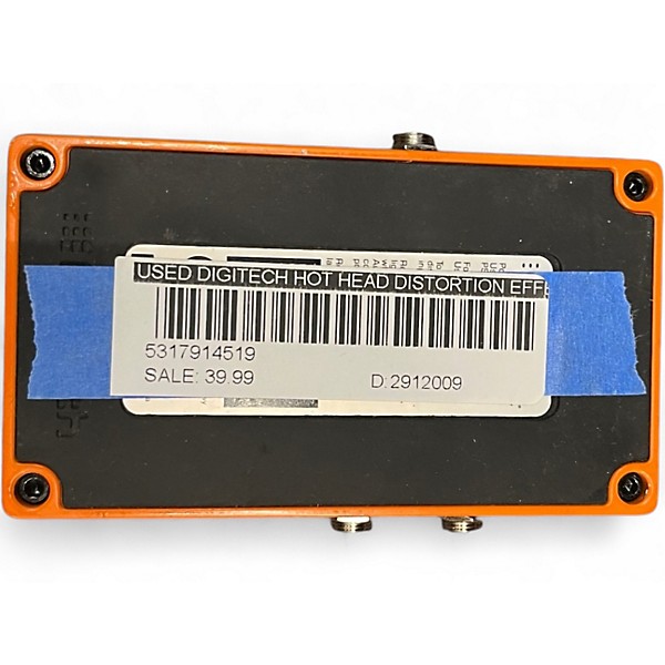 Used DigiTech Hot Head Distortion Effect Pedal