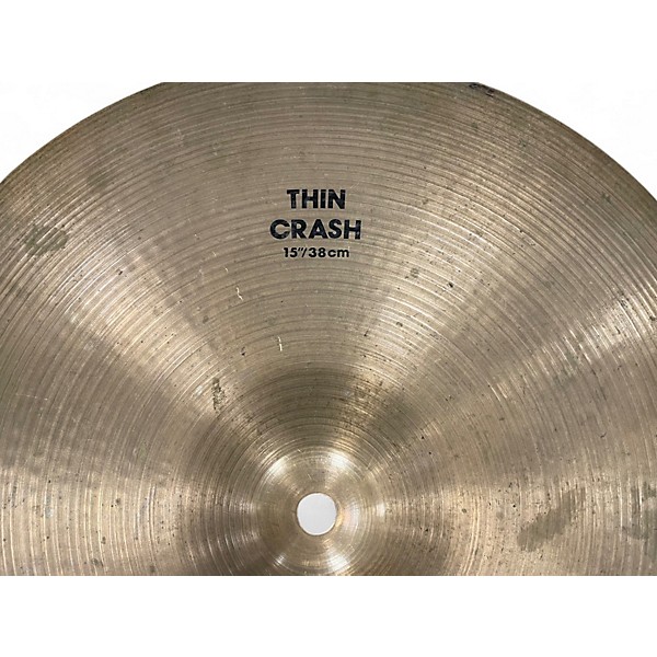 Used Zildjian 15in A Series Thin Crash Cymbal
