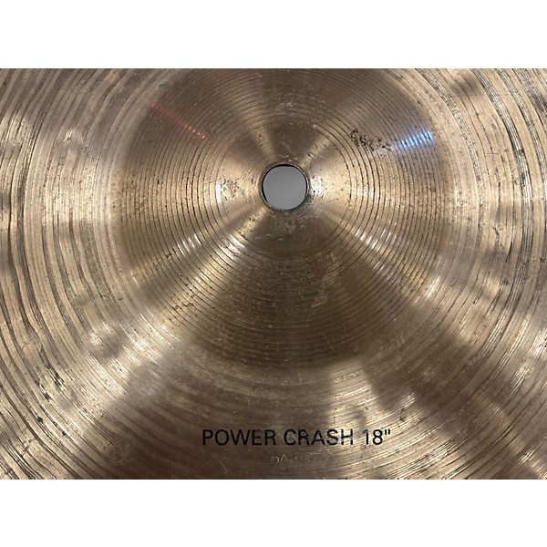 Used Paiste 18in Alpha Power Crash Cymbal
