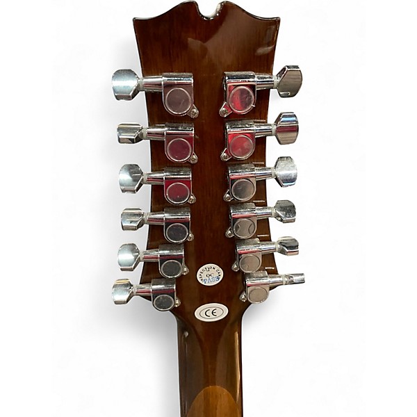 Used Mitchell D-120S-12E Natural 12 String Acoustic Electric Guitar