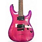 Used Schecter Guitar Research C6 Elite Trans Purple Solid Body Electric Guitar