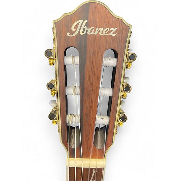 Used Ibanez TOD10N Tim Henson Signature Black Flat Classical Acoustic Electric Guitar