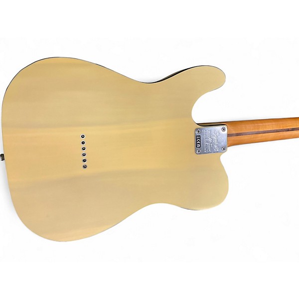 Used Squier 40th Anniversary Telecaster Vintage Edition Satin Vintage Blonde Solid Body Electric Guitar