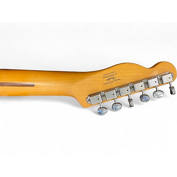 Used Squier 40th Anniversary Telecaster Vintage Edition Satin Vintage Blonde Solid Body Electric Guitar
