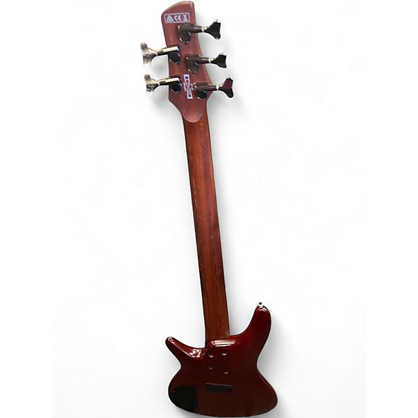 Used Ibanez SR505 5 String Brown Sunburst Electric Bass Guitar