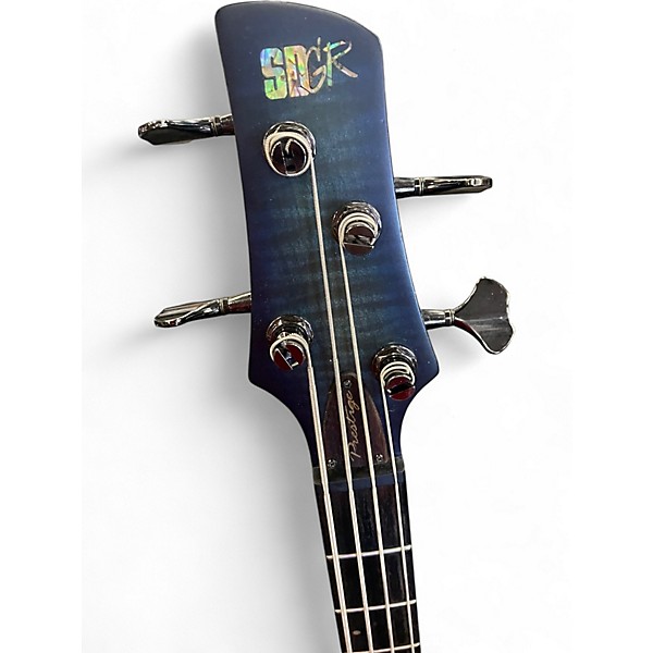 Used Ibanez SR 1000 EFM CARIBEAN BLUE Electric Bass Guitar