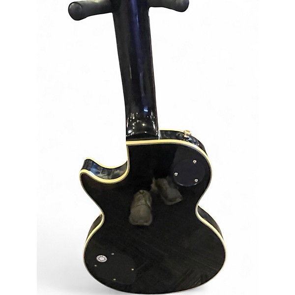 Used Epiphone Les Paul Custom Ebony Solid Body Electric Guitar