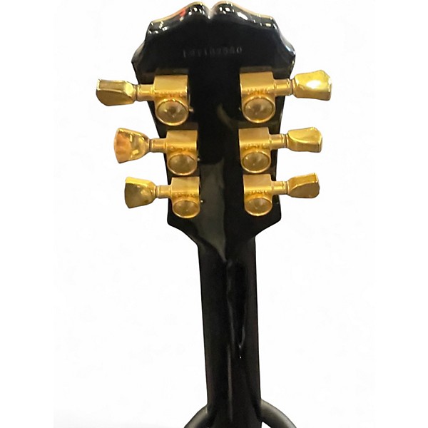 Used Epiphone Les Paul Custom Ebony Solid Body Electric Guitar