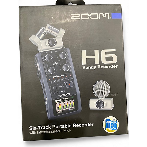 Used Zoom h6 handy recorder MultiTrack Recorder