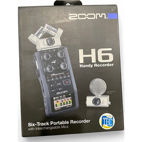 Used Zoom h6 handy recorder MultiTrack Recorder