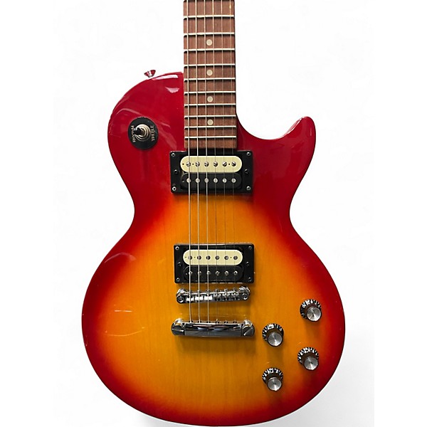 Used Epiphone Les Paul 100 Bolt On Cherry Sunburst Solid Body Electric Guitar